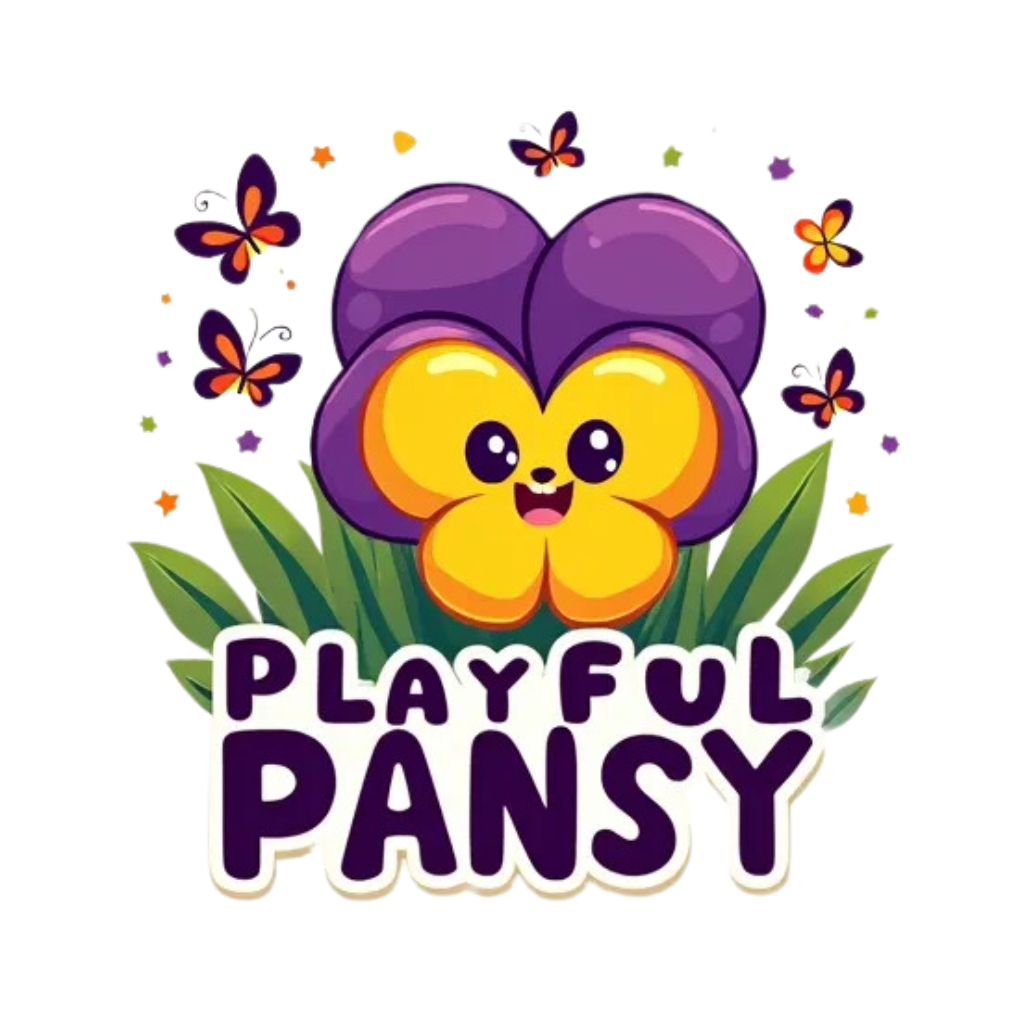 Playful Pansy Logo
